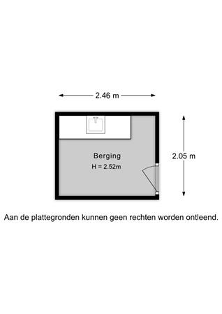 Floorplan - Berthold Brechtstraat 627, 1102 RS Amsterdam